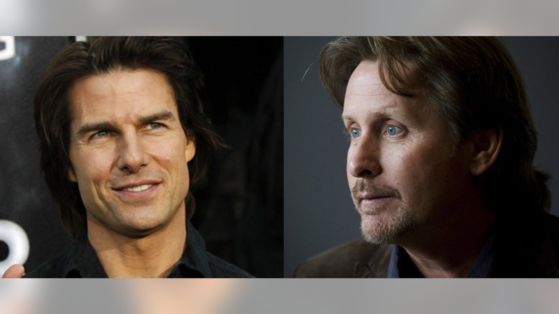 Tom Cruise and Emilio Estevez