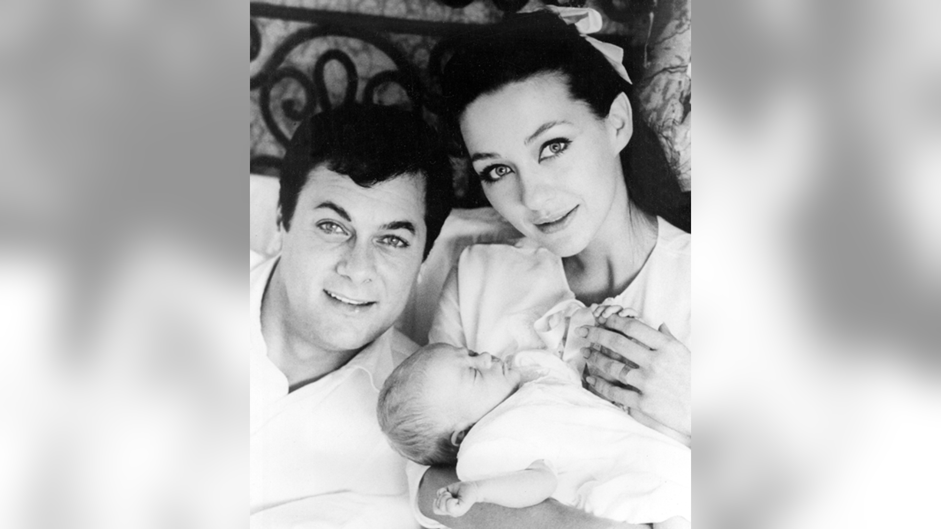 Tony Curtis and Christine Kaufmann