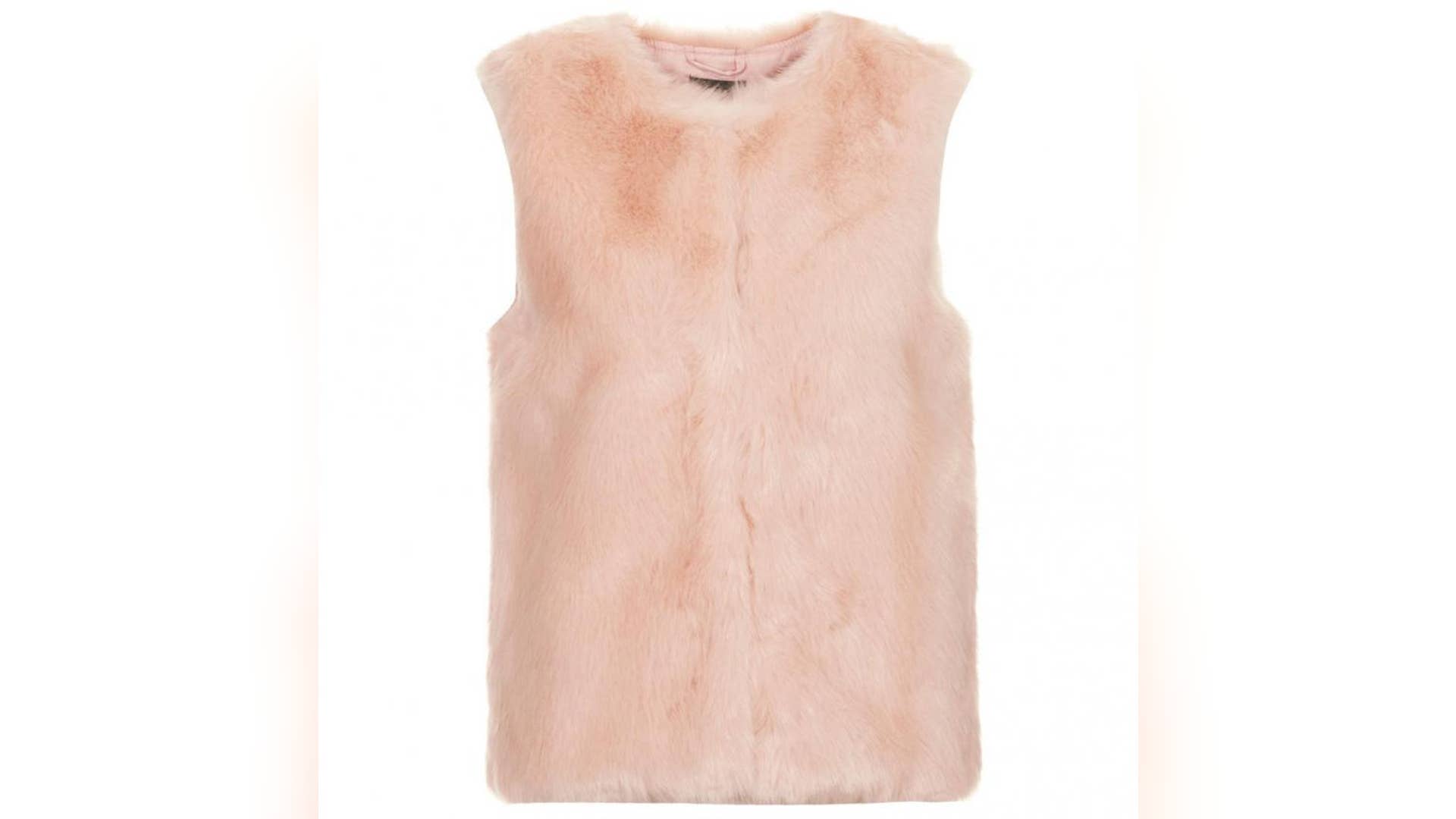 Topshop Luxe Boxy Faux Fur Gilet