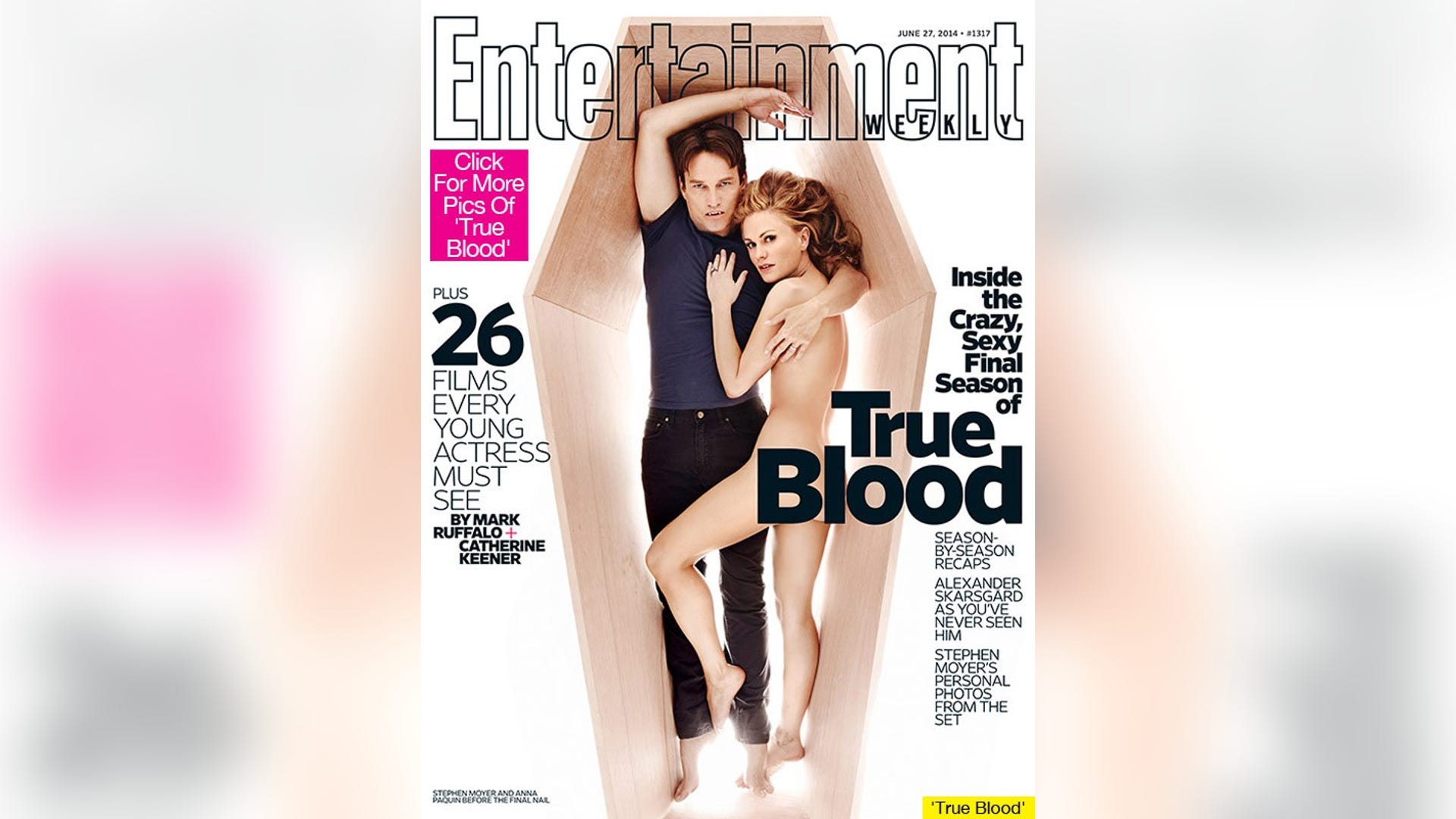 Anna Paquin and Stephen Moyer