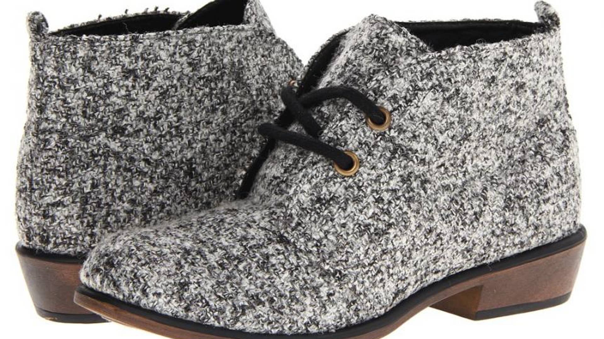 DSW Dirty Laundry Pitch Tweed Bootie