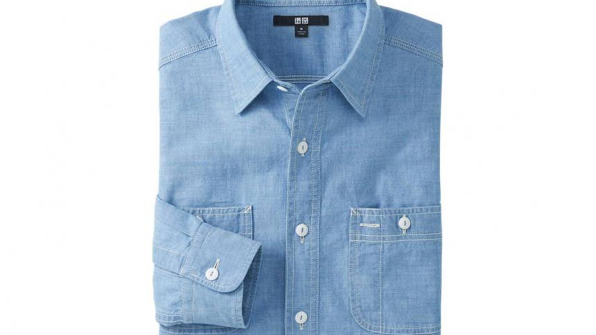 Uniqlo Men's Chambray Shirt