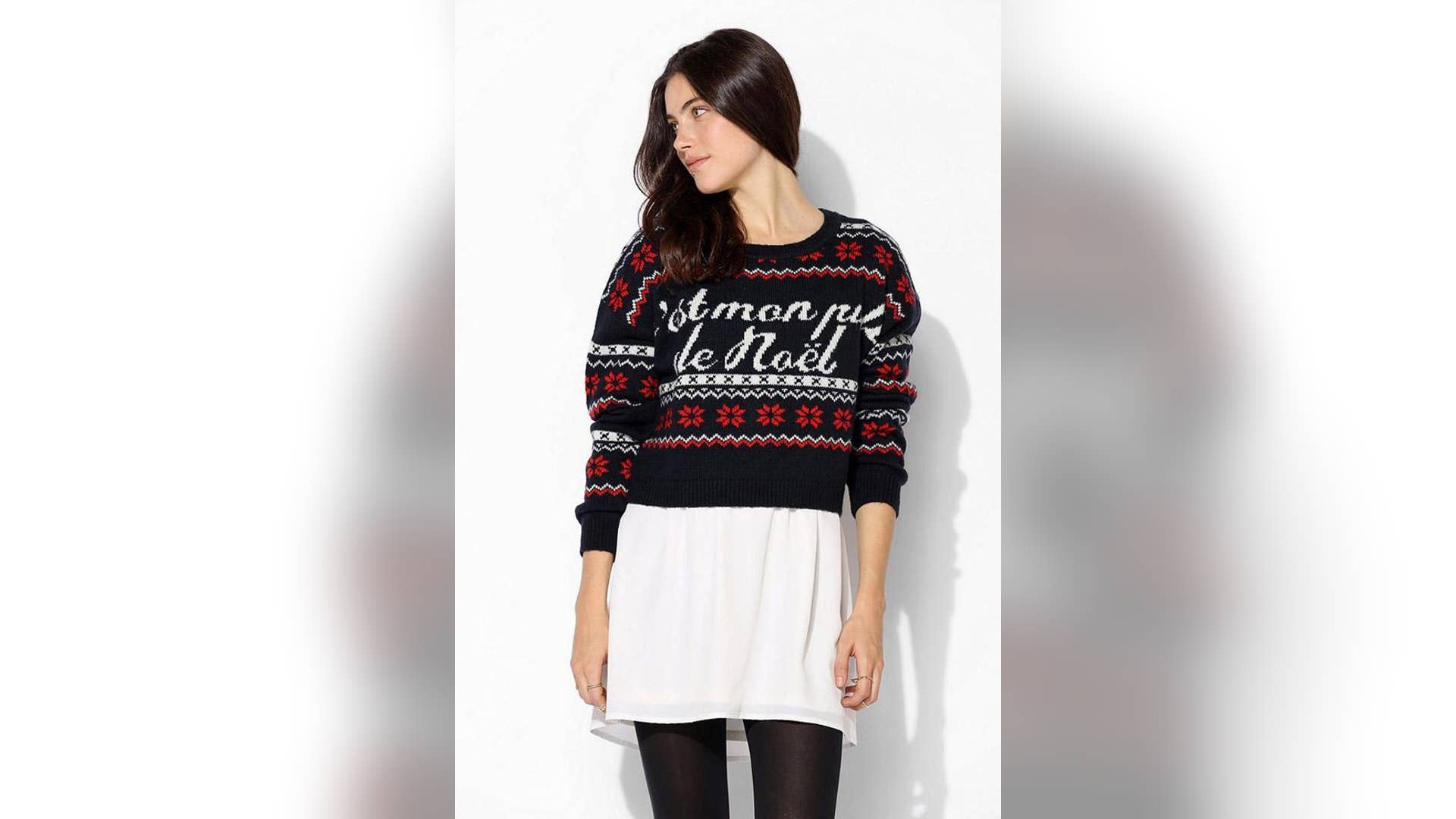 Coincidence & Chance Noel Fair Isle Cropped Sweater