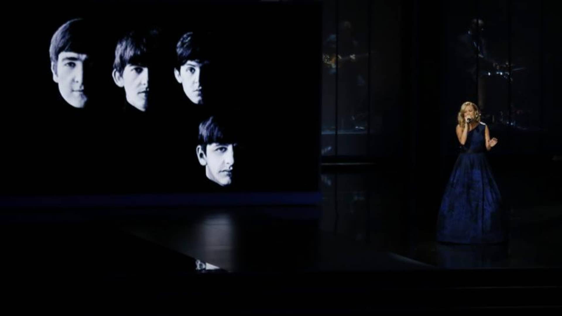 Don Cheadle and Carrie Underwood's JFK/Beatles Tribute