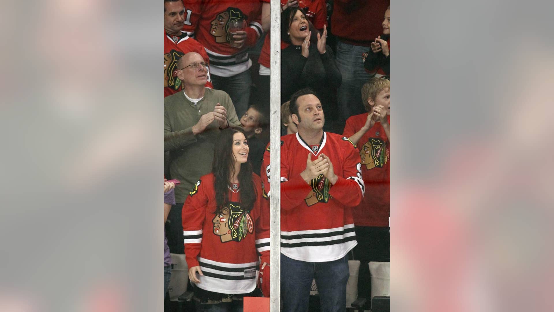 Vince Vaughn and Kyla Weber