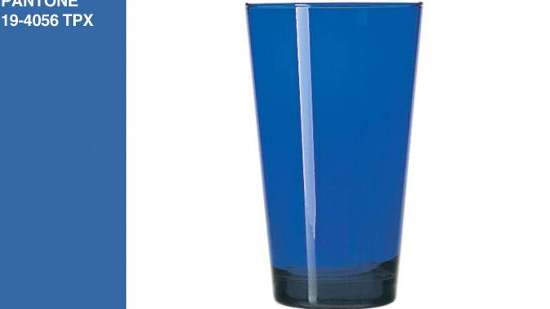 Libbey Cobalt Blue 17 Oz Cooler Glass, Set of 12