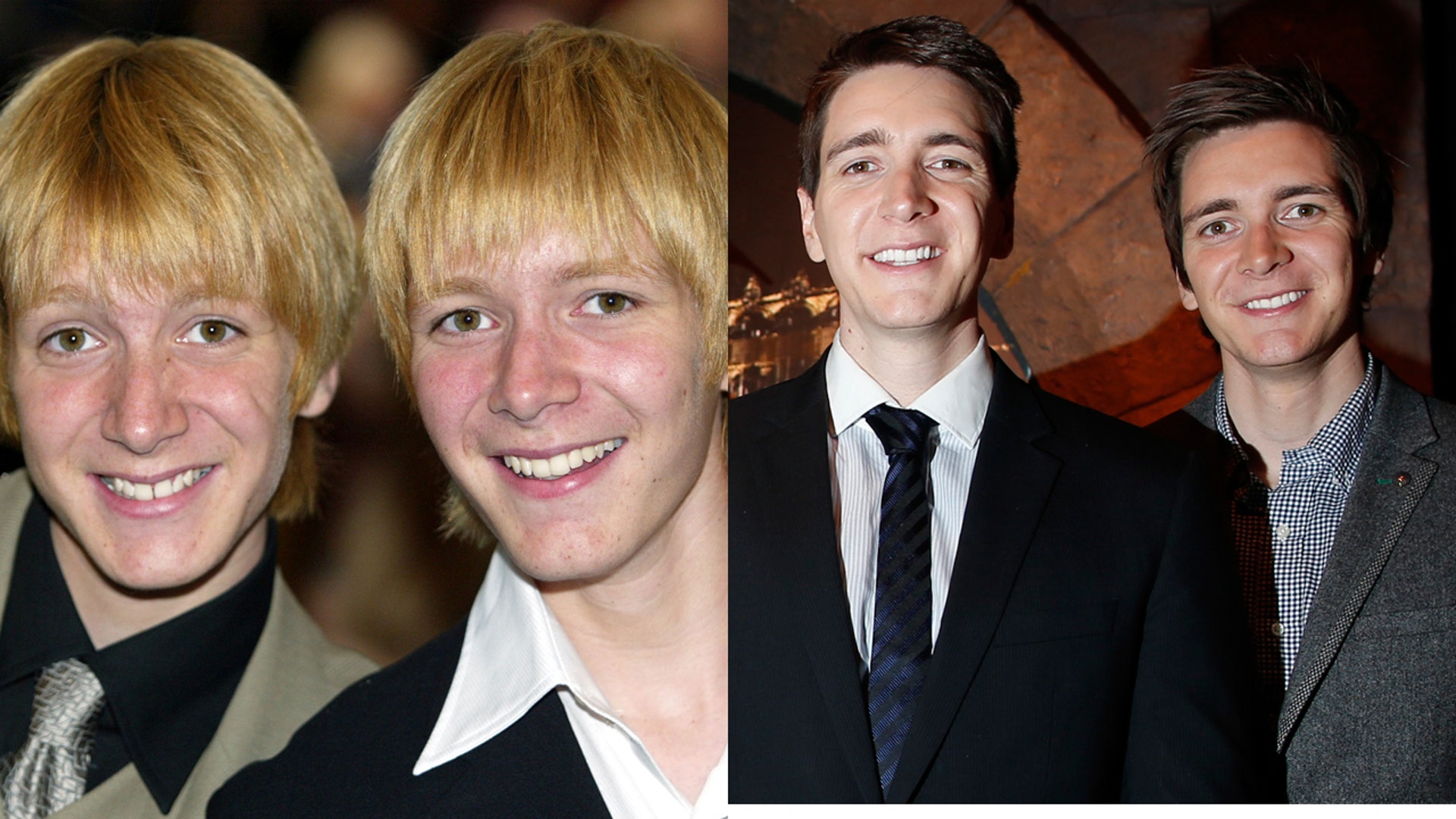 James and Oliver Phelps (Fred and George Weasley)