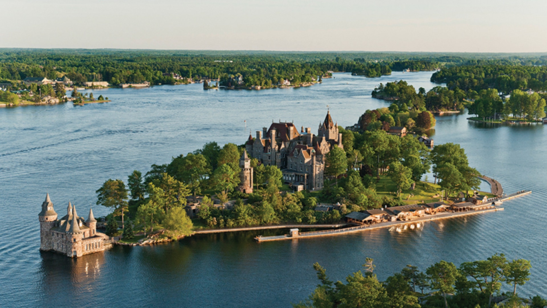 Boldt Castle on Heart Island