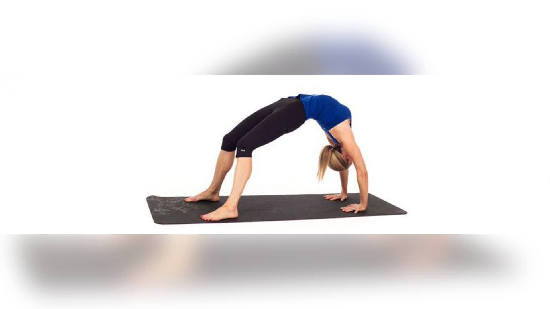 Open your heart with Wheel Pose