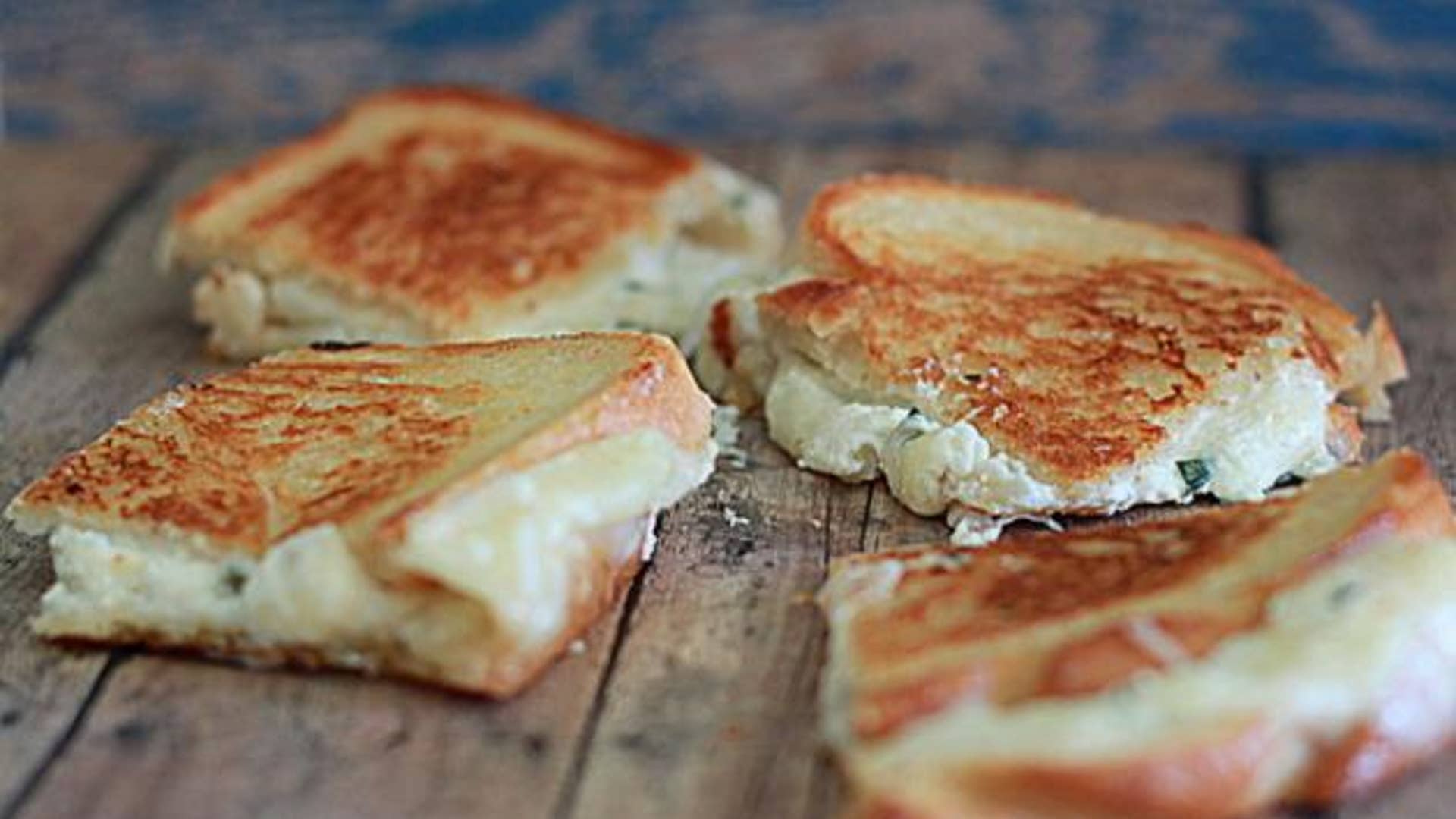 White Pizza Grilled Cheese