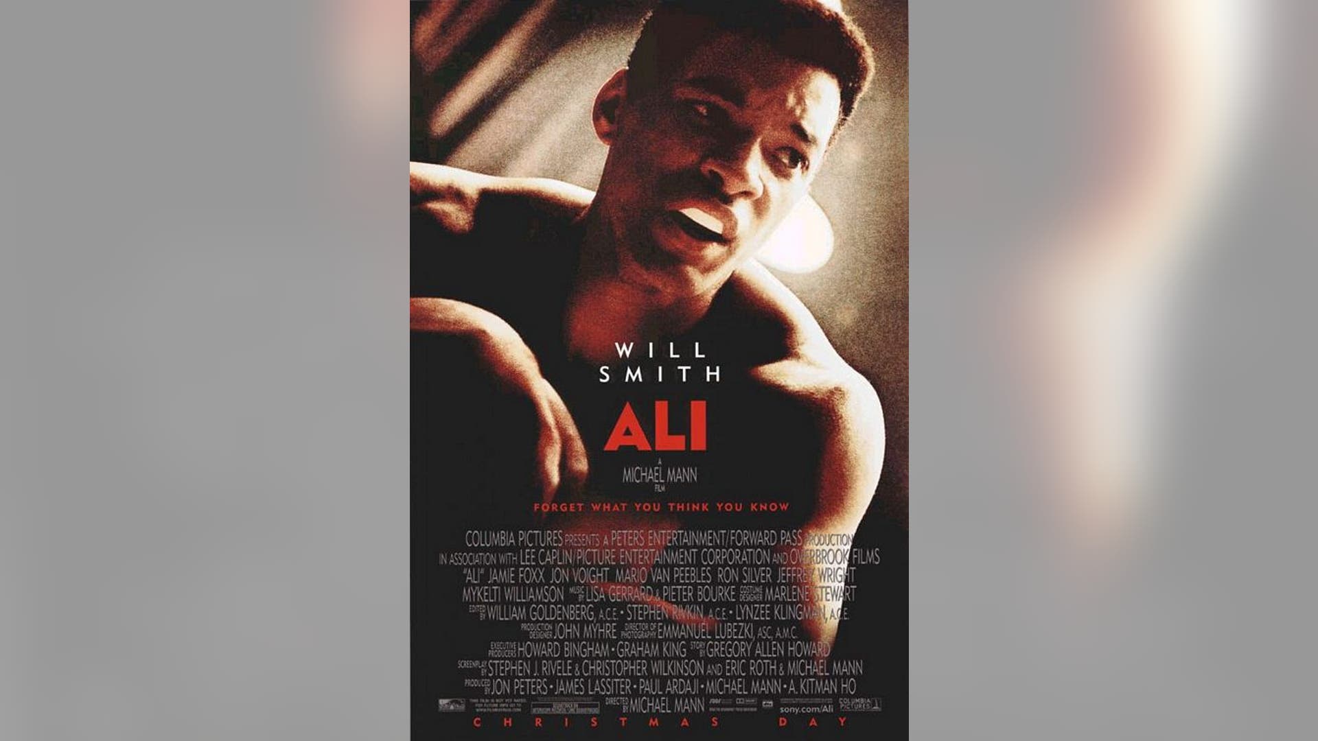 Will Smith as Muhammad Ali