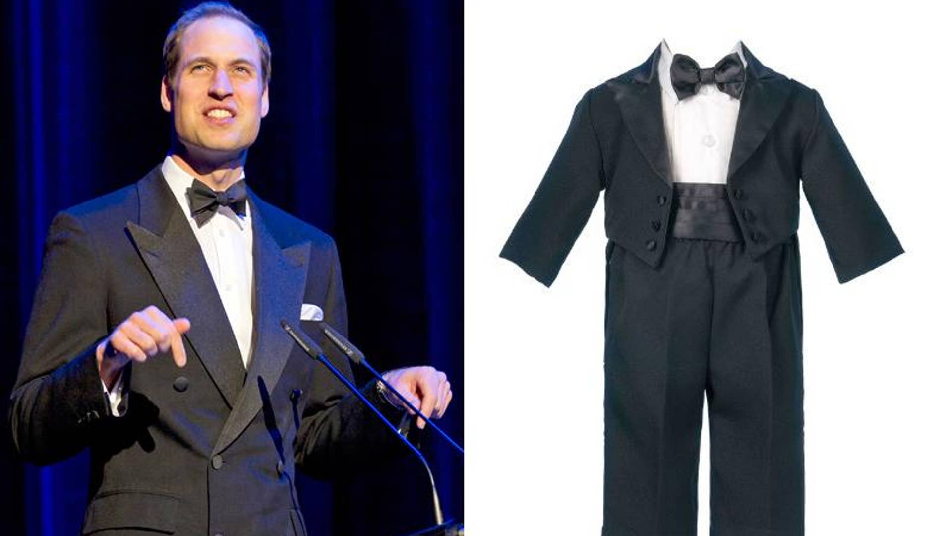 Lauren Madison Baby Boy Tuxedo With Tails