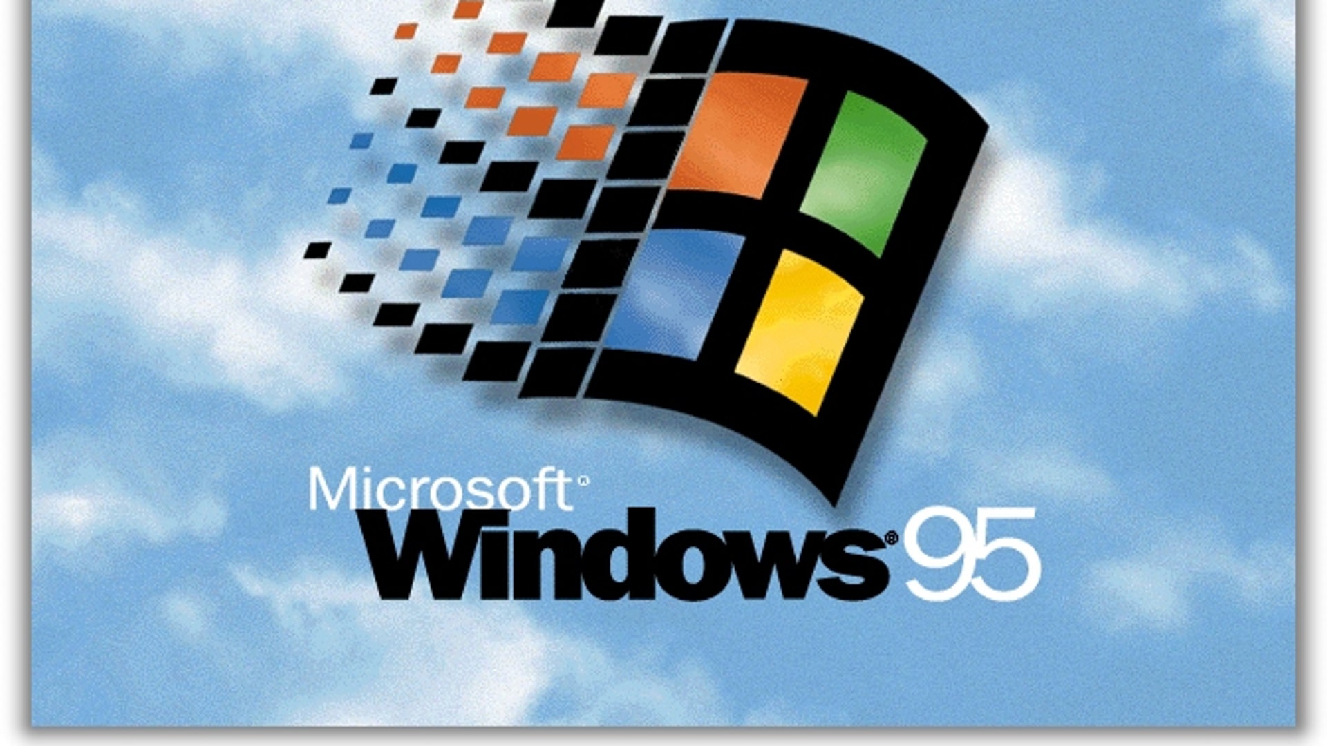 Живой windows. Windows 95 logo net.