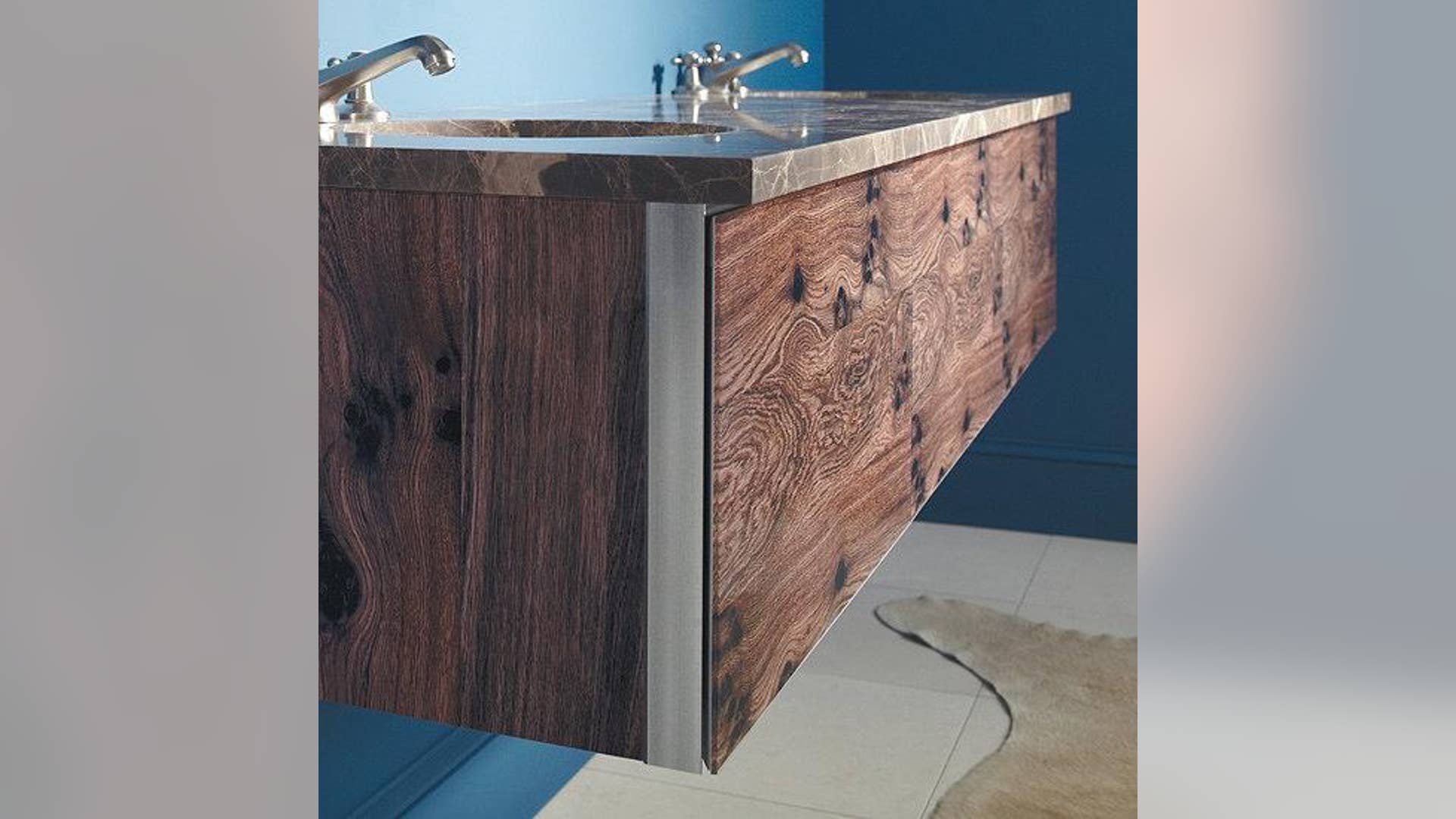 Woodgrain Printed Glass