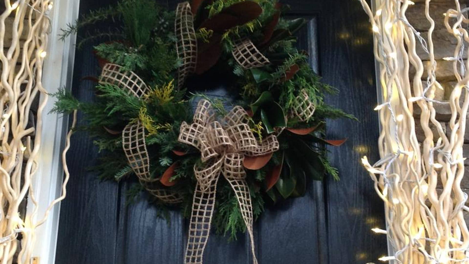 Spruce Up a Fake Wreath