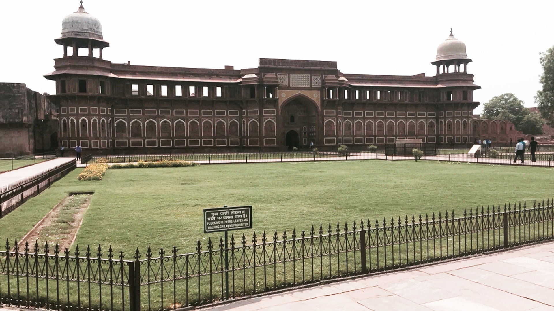 The Agra Fort in Agra