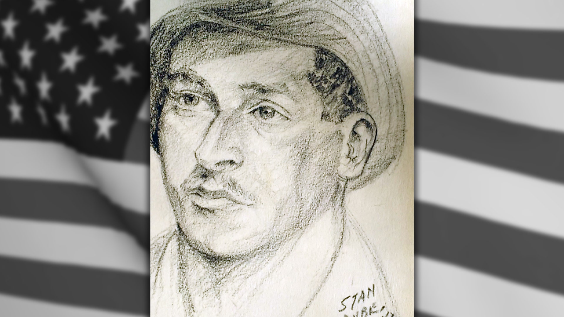 The veteran said he’s been using the internet to match up the portraits with photos of veterans from the 27th Infantry Division