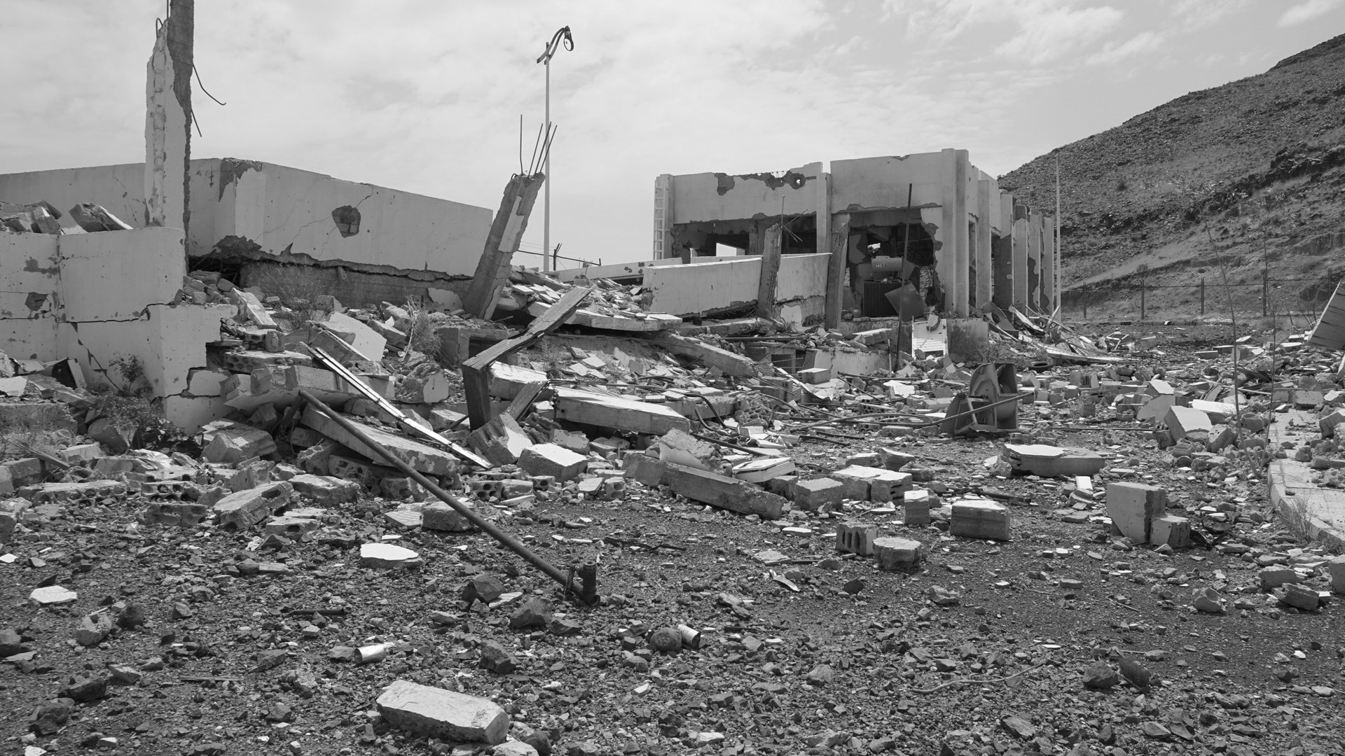 Damaged infrastructure