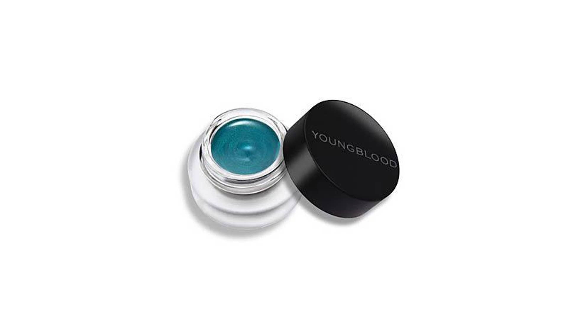 Define eyes with bright blue