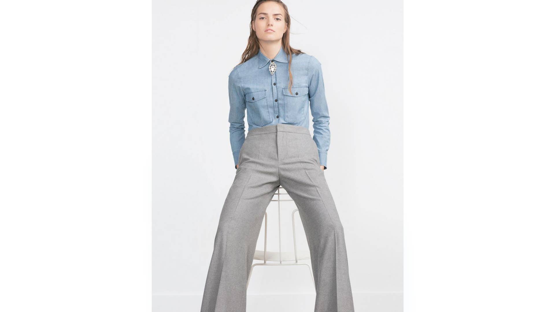 Wide Leg Trousers