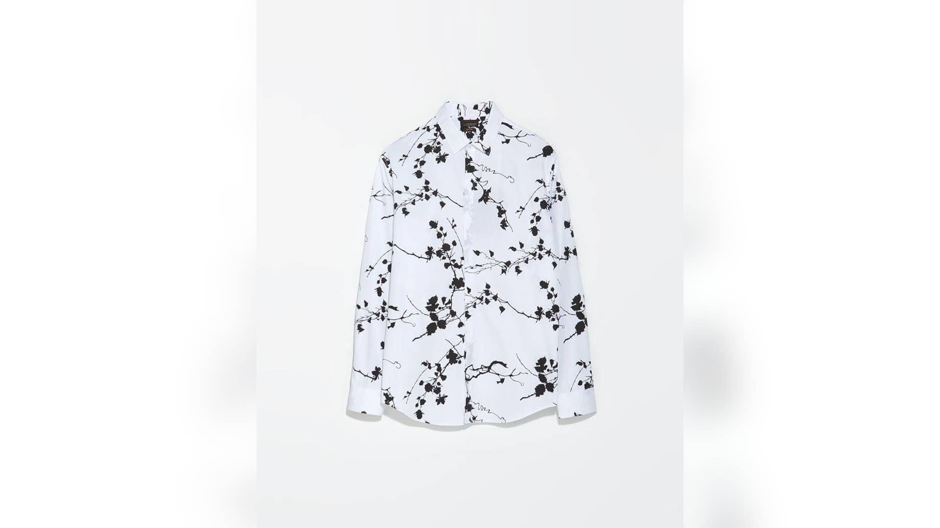 Printed Poplin Shirt
