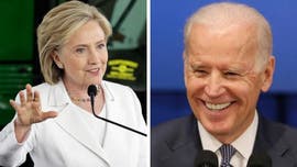 Hillary Clinton keeps low profile in Florida while Biden draws crowds at rallies