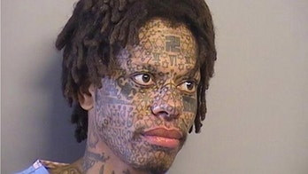 Crazy face-tattoo guy causes more of a scene than usual