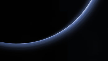 Pluto's blue bands get high-resolution makeover