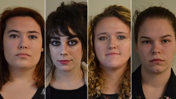 Police: 4 North Carolina women arrested for anti-Trump, anti-police graffiti spree