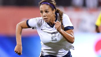 USWNT star Sydney Leroux scored in her first match since 2015 and it was a nice finish