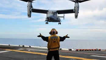 Navy Searches for Marine Who Fell Off Osprey into Arabian Gulf