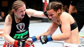 Sarah Kaufman meets Germaine de Randamie in Orlando