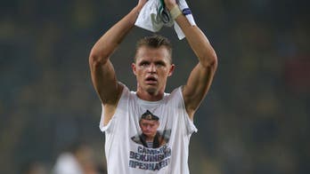 Russian club faces sanction after player shows Putin shirt