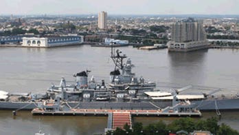200 Vets Get Meal Aboard Battleship