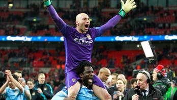 Willy Caballero's 3 penalty saves lead Man City to Capital One Cup victory