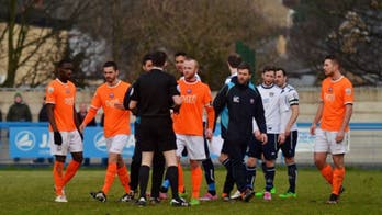 English soccer team fumes after unsportsmanlike goal