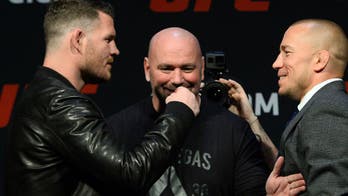 Georges St-Pierre teases possible showdown with Michael Bisping in New York