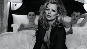 Sneak Peak: Kate Moss' 'Bazaar' Threesome