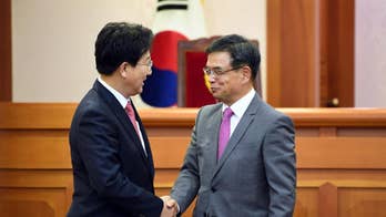 South Korean court holds hearing on impeached president