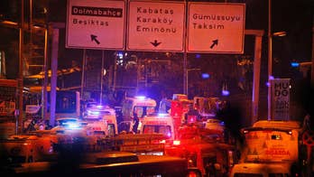 2 explosions heard near Istanbul soccer stadium; 20 wounded
