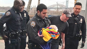 NYPD cops help deliver Easter baby in car