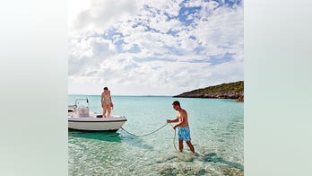 Playing castaway on Fowl Cay