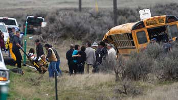 Idaho school bus crash: 12 students hospitalized after vehicle rolls over