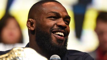 Jon Jones had a priceless reaction to Daniel Cormiers win at UFC 210