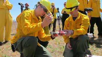 Nebraska researchers using drones as firefighting tool