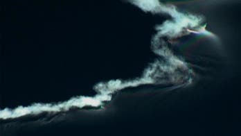 Missile launch from Army depot in New Mexico produces white contrail visible across Southwest