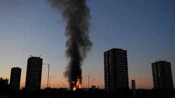 Massive blaze in London high-rise