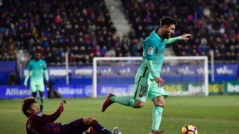 Messi scores 5th goal in 6 games as Barcelona beats Eibar