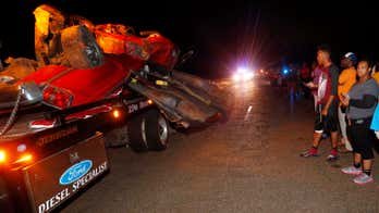 Father, 2 children killed after Amtrak train collides with truck in Mississippi