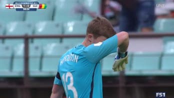 Watch England's U-20 team score a cringeworthy own goal that is vintage Three Lions